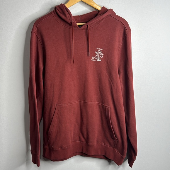 Hurley Pushin Pullover Hoodie NWT Large Surfer/ Skater - Picture 4 of 8